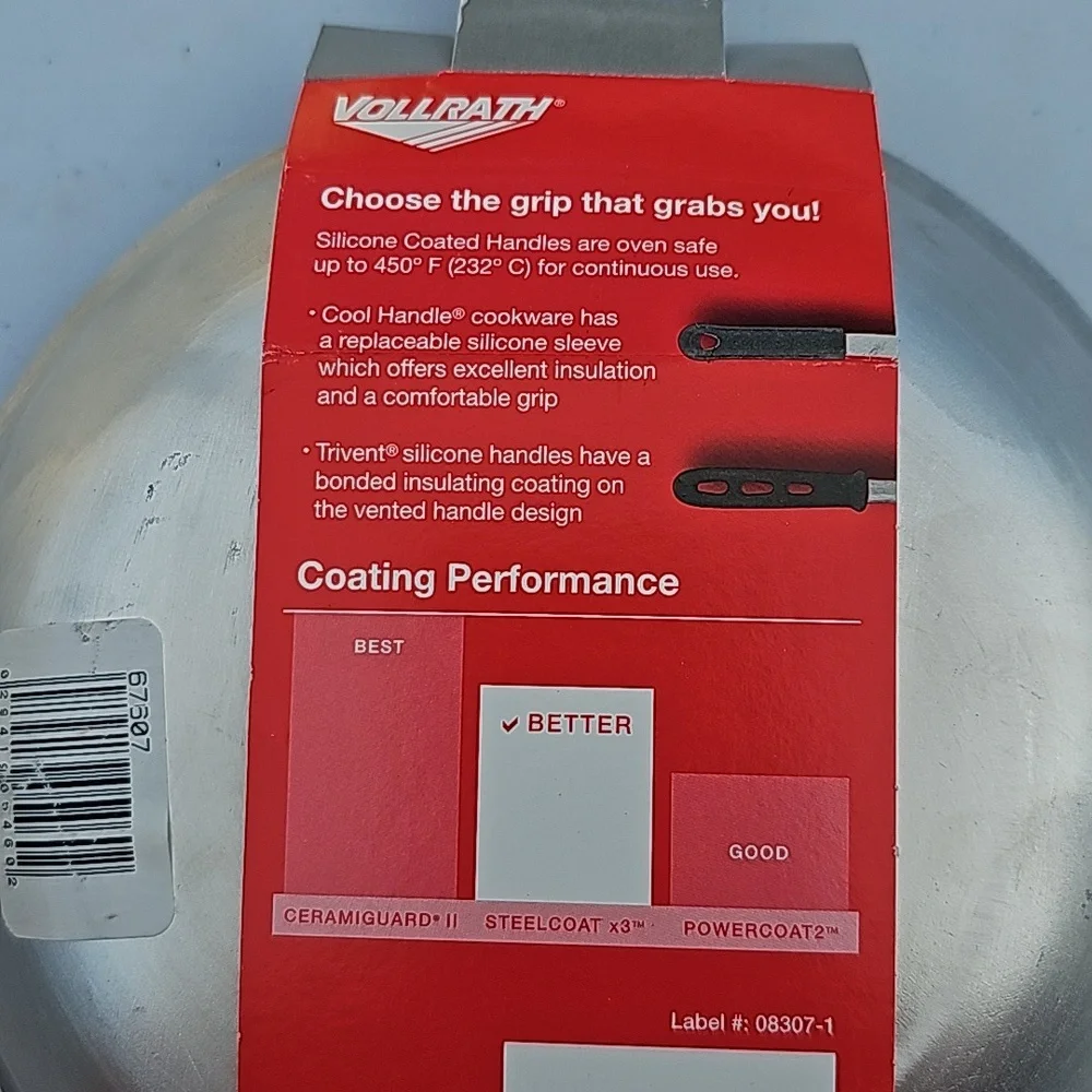 Vollrath steelcoat 7 in fry pan